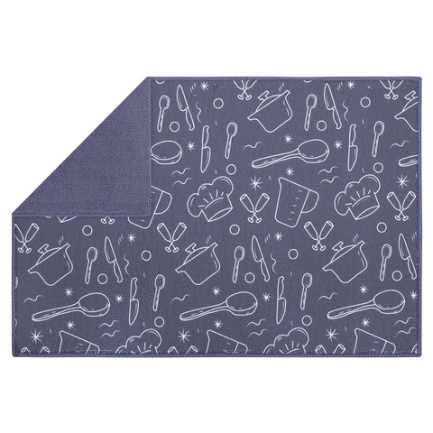 Коврик для сушки посуды из микрофибры, 31х47 см, "КУХНЯ", 440 г/м2, BOOMHOUSE (БУМХАУС), 701154 - фото 9