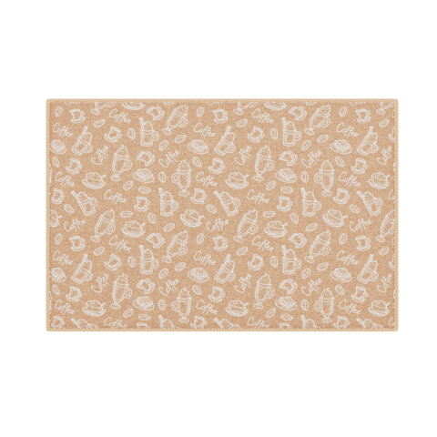 Коврик для сушки посуды из микрофибры, 31х47 см, "КОФЕ", 440 г/м2, BOOMHOUSE (БУМХАУС), 701155