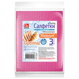 Салфетки из вискозы MINI, 30х26 см, 70 г/м<sup>2</sup>, КОМПЛЕКТ 3 шт., GRIFON, 910-002