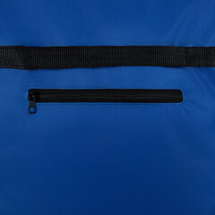Сумка хозяйственная на колесах складная 50&times;32&times;15 см, 24 л, до 15 кг, Оксфорд 600D, синяя, ЛЮБАША, 701402