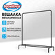 Вешалка для плечиков BOOMHOUSE (БУМХАУС) GR-001 (В1500xШ1100xГ400 мм), металл, черная, 701434