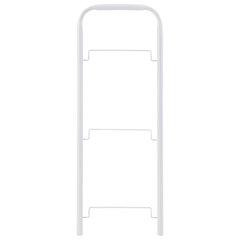 Этажерка (тележка) BOOMHOUSE (БУМХАУС) RC-003 3 яруса, на колесах, В62,5хШ42,5хГ25,5 см, металл, белая, 701456