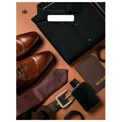 Пакет с вырубной ручкой ПВД ламинированный, 40х31 см, "Писк моды", 60 мкм