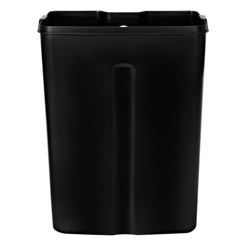 Ведро мусорное с педалью 12л, крышка с доводчиком, белое матовое, металл, LAIMA ULTRA, 701566