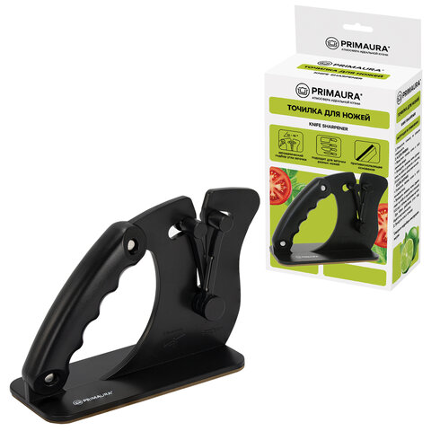 Точилка для ножей (ножеточка) ручная, автоматический угол заточки, PRIMAURA (ПРИМАУРА), 701624