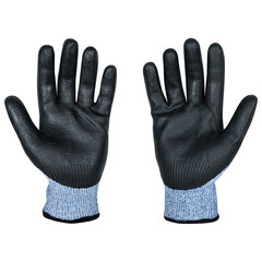 Перчатки нейлоновые SCAFFA &laquo;Рубеж Нит С&raquo;, HPPE защита от порезов, нитриловое покрытие, размер 10, XL (очень большой)