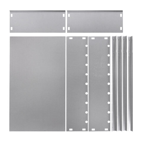 Мангал сборный размер 500х300х500 мм, сталь, в коробке, 701727