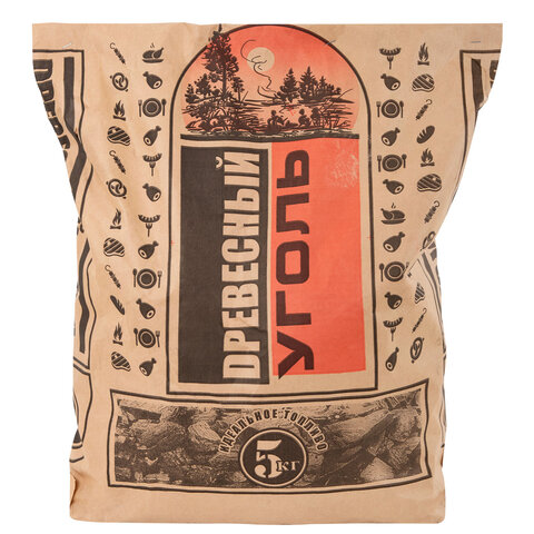 Уголь древесный 5 кг, 701763