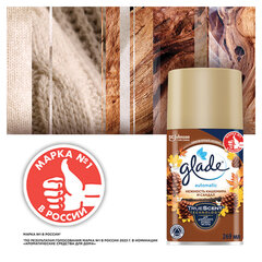 Сменный баллон 269 мл, GLADE &laquo;Нежность кашемира и сандал&raquo; для автоматических освежителей