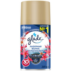 Сменный баллон 269 мл, GLADE "Лазурная волна и магнолия" для автоматических освежителей