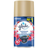 Сменный баллон 269 мл, GLADE "Лазурная волна и магнолия" для автоматических освежителей, 864983