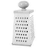 Терка 4 грани 23х11х8,5 см, белая жесть, ОЧЕНЬ УДОБНАЯ РУЧКА, BOOMHOUSE (БумХаус), 701857