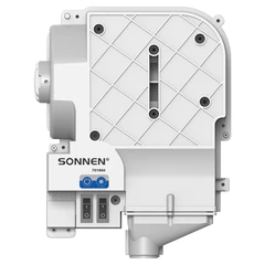 Сушилка для рук СКРЫТОГО МОНТАЖА SONNEN HSD-A3880, 1200 Вт, 95 м/<wbr/>с, IPX4, пластик, белая, 701866
