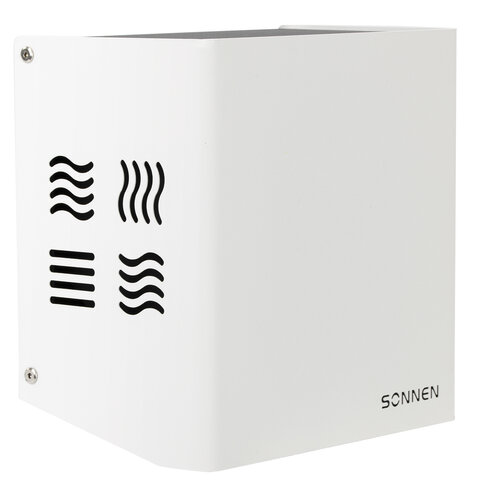 Сушилка для рук SONNEN HDR-12, 1200 Вт, производство РОССИЯ, антивандальная, 12м/с, сталь, 701870