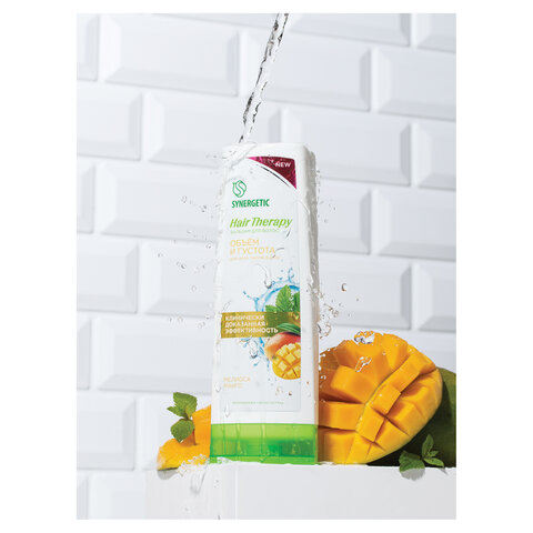 Бальзам для волос 360мл SYNERGETIC HAIR THERAPY "Объем и густота волос", натуральный, ш/к 57602