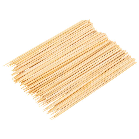 Шпажки-шампуры для шашлыка бамбуковые 150 мм, 100 шт., BOOMHOUSE (БУМХАУС), 701957 - фото 2