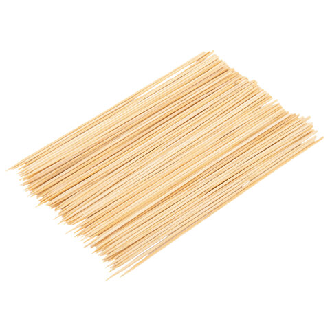 Шпажки-шампуры для шашлыка бамбуковые 250 мм, 100 шт., BOOMHOUSE (БУМХАУС), 701959 - фото 2