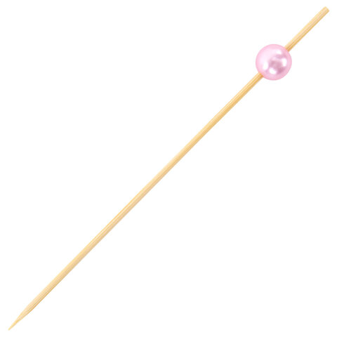 Шпажки-пики для канапе бамбуковые форма "Жемчужина" цвет микс 12 см, 100 шт., BOOMHOUSE (БУМХАУС), 701969 - фото 3