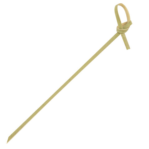 Шпажки-пики для канапе бамбуковые форма "Узелок" 12 см, 100 шт., BOOMHOUSE (БУМХАУС), 701976 - фото 2