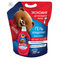 Гель для стирки цветного белья 3 л, QUALITA, концентрат, дой-пак