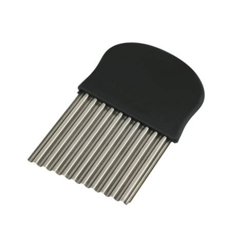 Нож для фигурной нарезки, 13,5 см, нержавеющая сталь, черный, BOOMHOUSE (БУМХАУС), 702096 - фото 2