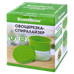 Овощерезка-спиралайзер, ручная, нержавеющая сталь, BOOMHOUSE (БУМХАУС), 702097