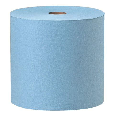 Протирочный нетканый материал KIMBERLY-CLARK Wypall X60, 1100л/рулон, 31,5х34см, голубой, 34965