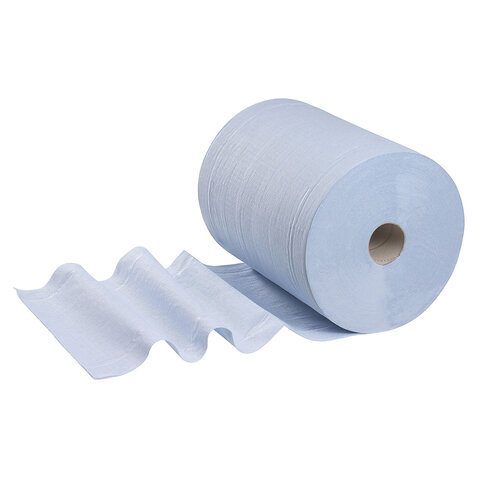 Бумага протирочная KIMBERLY-CLARK Wypall L20, 500л/рулон, 33х38см, 2-слойная, голубая, 7301