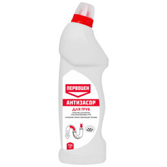 Средство для прочистки канализационных труб 750 мл, ПЕРВОЦЕН, РЕНЕССАНС КОСМЕТИК, МИНПРОМТОРГ