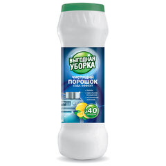 Чистящий порошок сода-эффект 400 г, ВЫГОДНАЯ УБОРКА "Лимон", РЕНЕССАНС КОСМЕТИК, МИНПРОМТОРГ