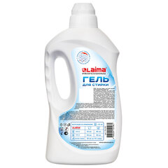 Гель для стирки всех видов тканей универсальный 1,5 л, LAIMA PROFESSIONAL &laquo;Альпийская Свежесть&raquo;, 702185