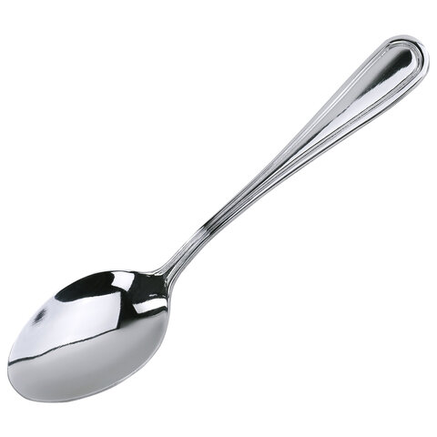 Ложки чайные CLASSIC, НАБОР 2 шт, на подвесе, нержавеющая сталь, серебристые, WEGLA, 702262