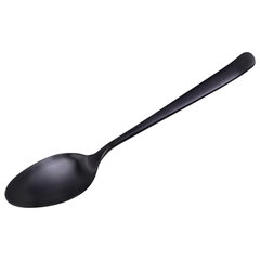 Ложки чайные BLACK, НАБОР 2 шт., на подвесе, нержавеющая сталь, черные, WEGLA (ВЕГЛА), 702274