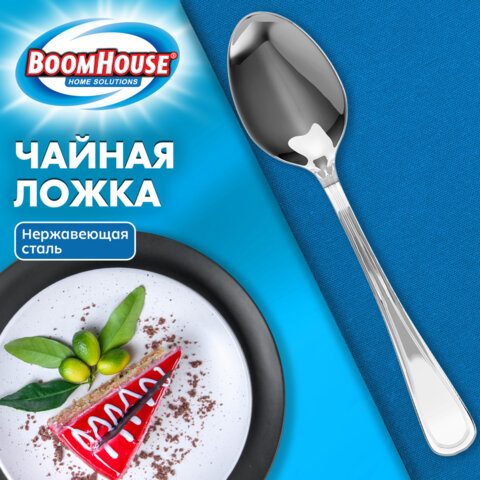 Ложка чайная BOOMHOUSE BASIC, 1 шт, нержавеющая сталь, серебристая, 702293
