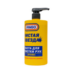 Паста очищающая с абразивом, флакон с дозатором 700 мл, PINGO (Пинго), ЧИСТАЯ ЗВЕЗДА, от стойких загрязнений