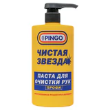 Паста очищающая с абразивом, флакон с дозатором 700 мл, PINGO (Пинго), ЧИСТАЯ ЗВЕЗДА, от стойких загрязнений