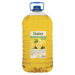 Средство для мытья посуды 5 л, DAISY "Лимон", ПЭТ