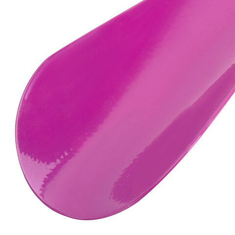 Ложка рожок для обуви МЕТАЛЛИЧЕСКАЯ 12см, 5 цветов, ассорти, SHEGRA (ШЕГРА), 702502