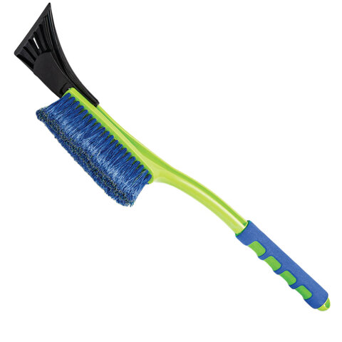 Щетка со скребком для снега автомобильная, мягкая щетина, 54см, Oktan, А3-01-05