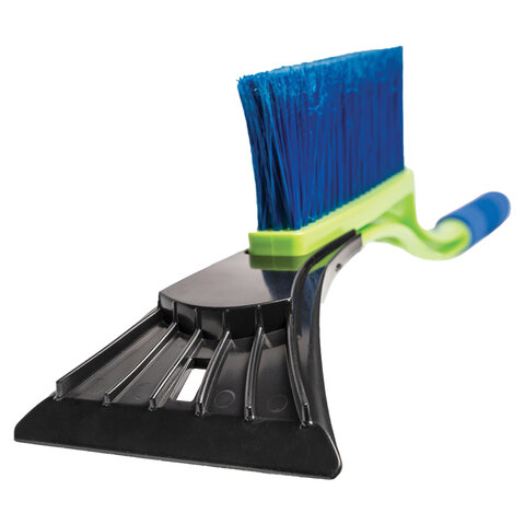 Щетка со скребком для снега автомобильная, мягкая щетина, 54см, Oktan, А3-01-05