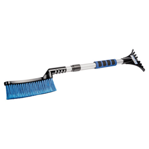 Щетка со скребком для снега автомобильная, телескопическая, 70-100см, Oktan FLAP, А3-01-33