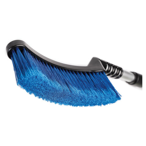 Щетка со скребком для снега автомобильная, мягкая щетина, 88см, Oktan FLAP, А3-01-34