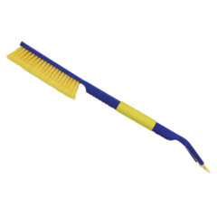 Щетка со скребком для снега автомобильная 63 cм, мягкая щетина, GOODYEAR, WB-09