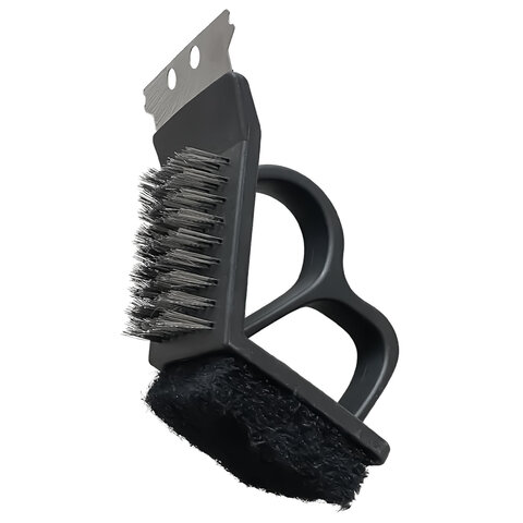 Щетка для чистки мангала и гриля 3 в 1, ТУРБАЗА WBZ (ВБЗ), 702563