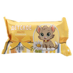 Мыло туалетное детское 100 г S'EIFE "Ромашка", КМЗ, штампованное