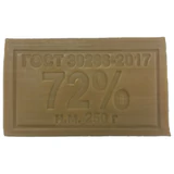 Мыло хозяйственное 72% 250 г (Меридиан), без упаковки, МИНПРОМТОРГ