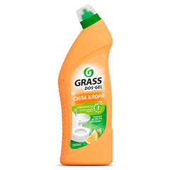 Средство для уборки сантехники и туалета дезинфицирующее 750 мл GRASS DOS-GEL &laquo;Сила цитрусов&raquo;