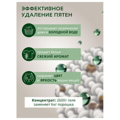 Гель для стирки с пятновыводителем 2,6 л, BIMAX &laquo;Color&raquo;