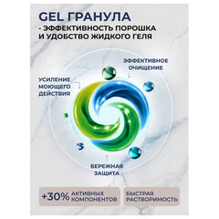 Стиральный порошок-автомат GEL гранула 2,4 кг, BIMAX "100 пятен"