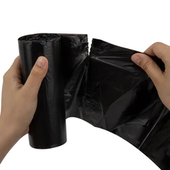 Мешки для мусора 60 л, черные, в рулоне 50 штук, ПНД 9 мкм, 58&times;68 см, серия Classic, BOOMHOUSE (БУМХАУС), 702661